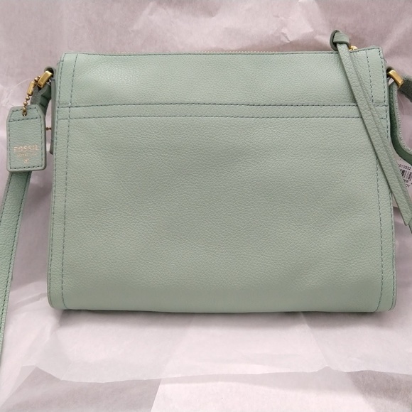 Fossil Handbags - Fossil Emma Misty Jade Crossbody.